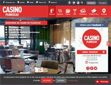 Tablet Screenshot of casinoplouescat.com